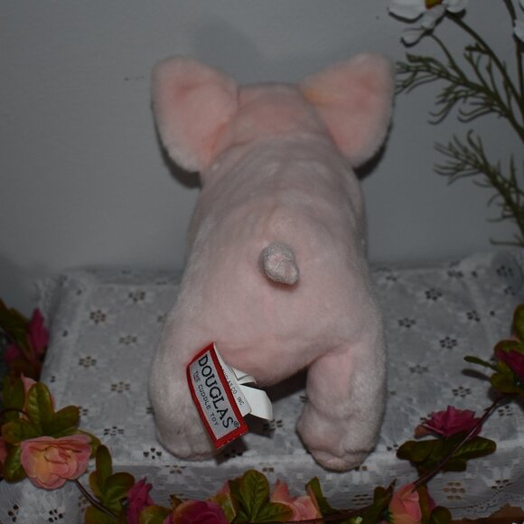 Douglas the cuddle toy Pink Piglet Pig Soft Plush Stuffed Animal - Picture 6 of 8